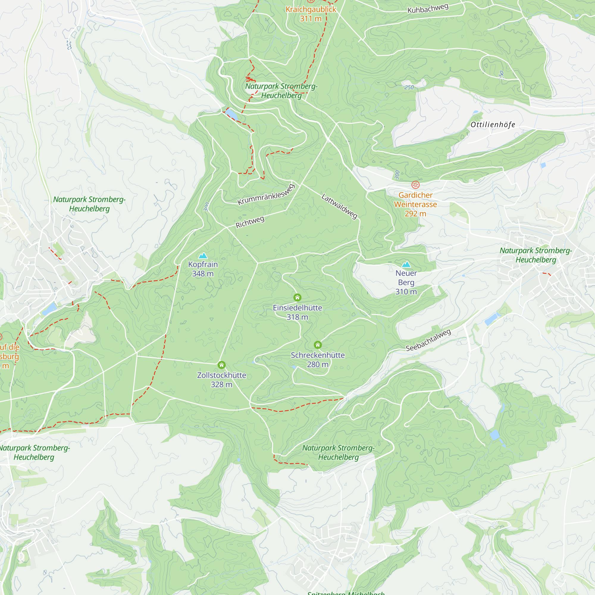 Einsiedelhütte map