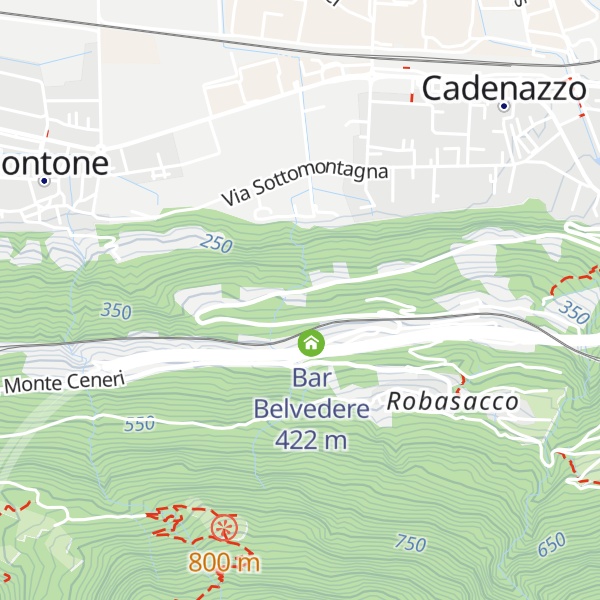 Map of Motel Monna Lisa