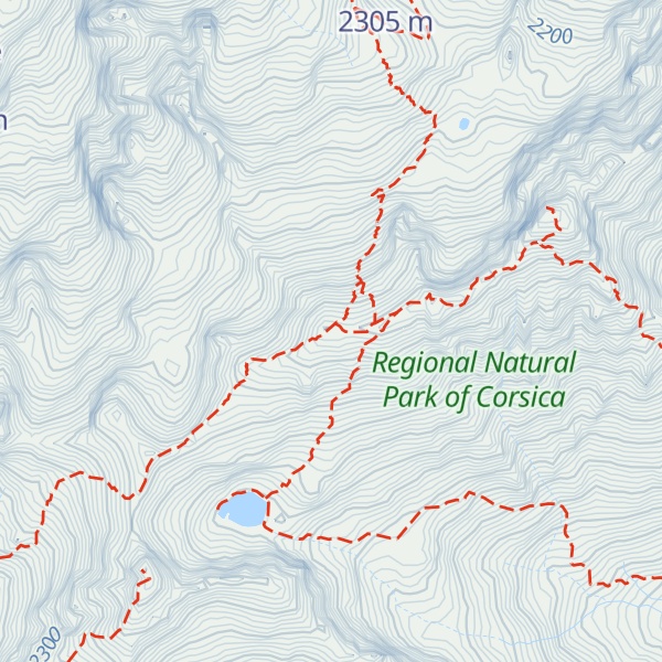 Map of Pointe des Éboulis