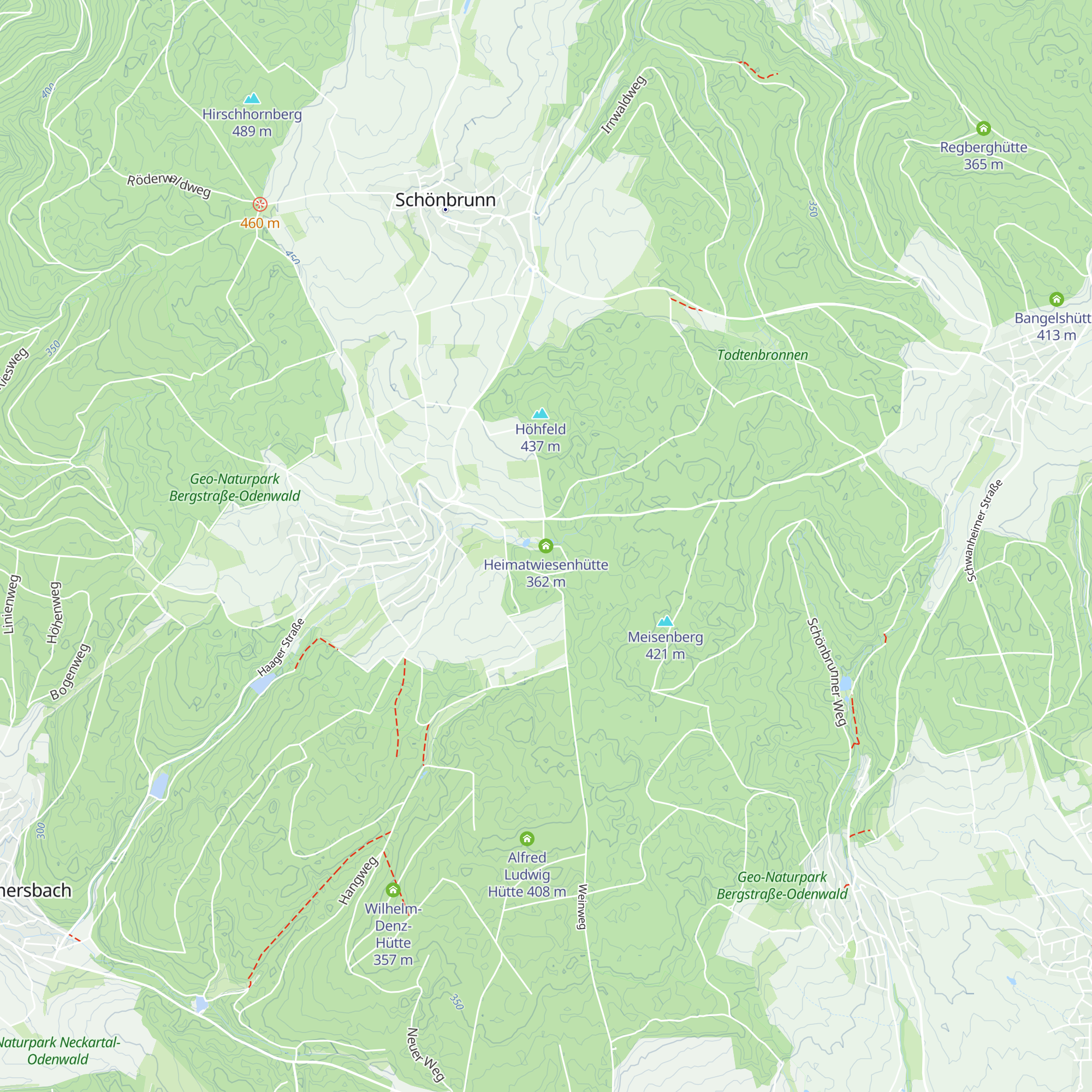 Heimatwiesenhütte map