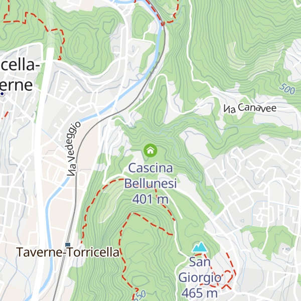 Map of Cascina Bellunesi