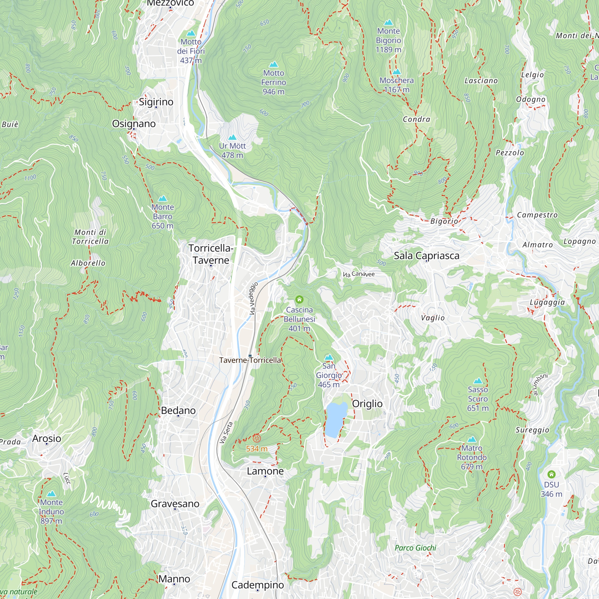 Cascina Bellunesi map
