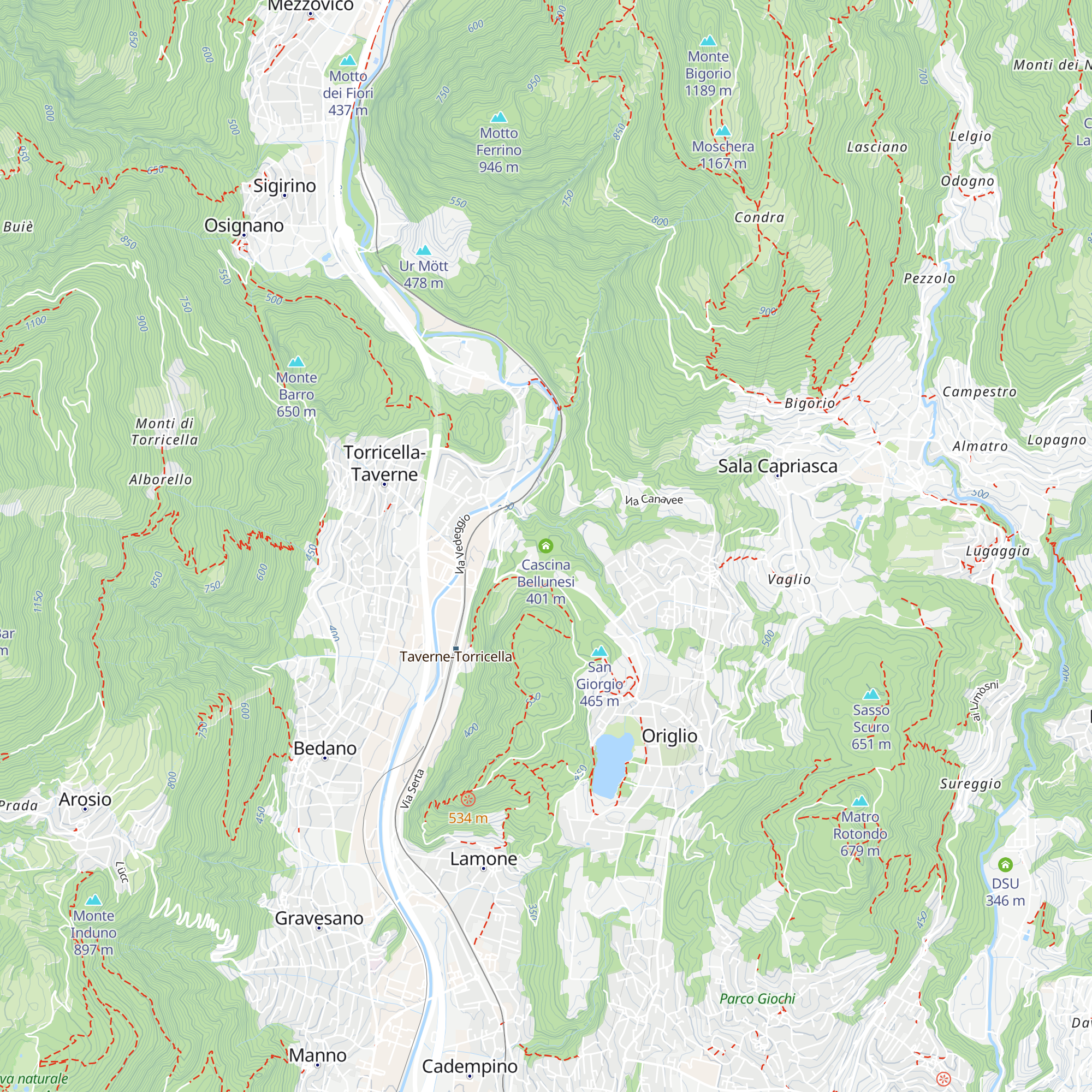 Cascina Bellunesi map