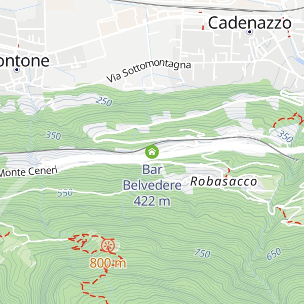 Map of Bar Belvedere
