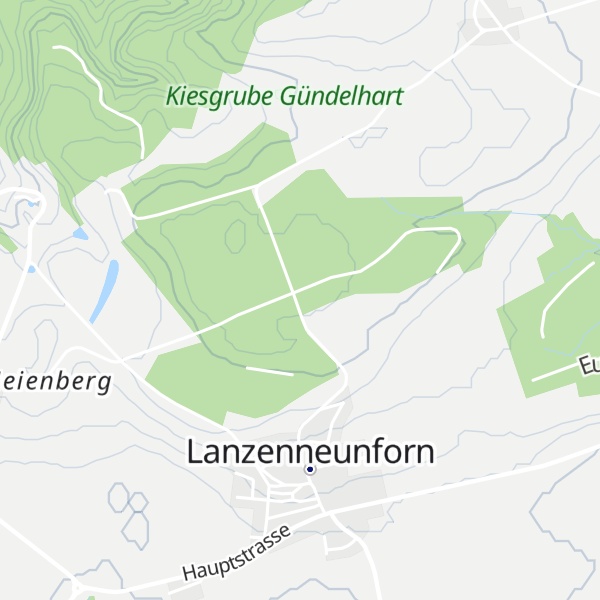Map of Bürgerhütte Lanzenneunforn