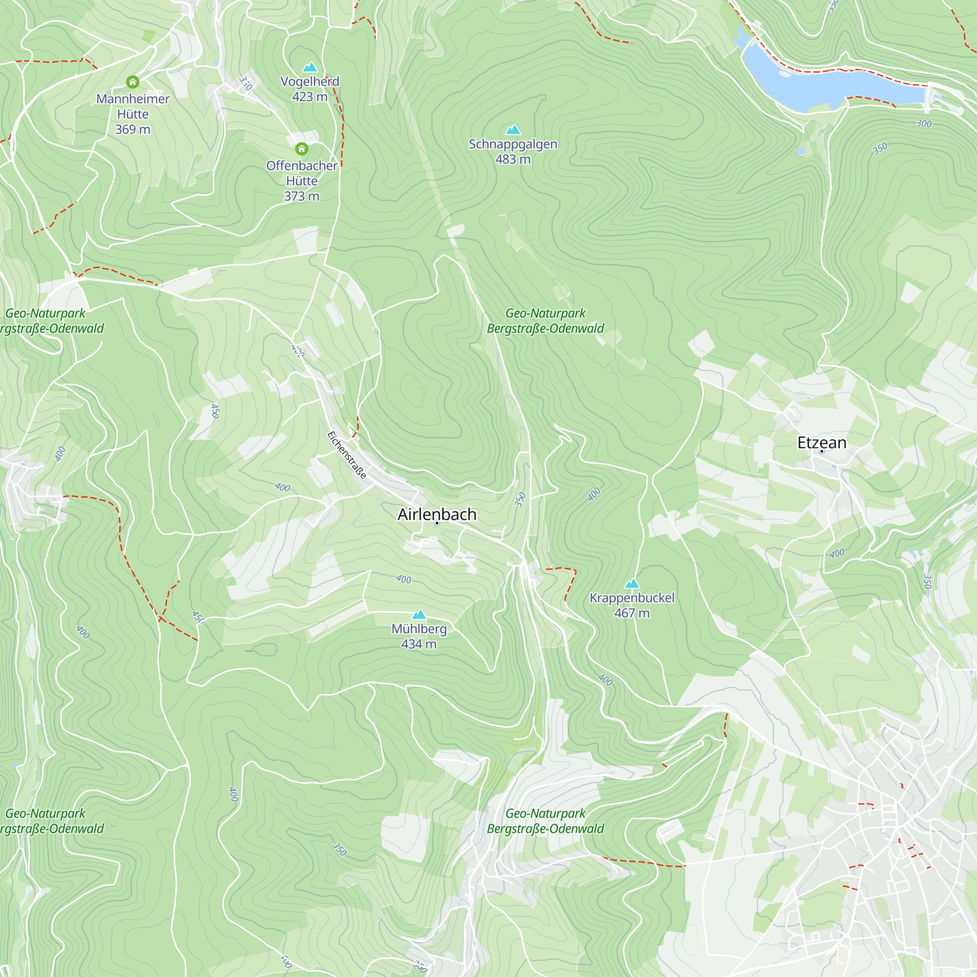 Schutzhütte map