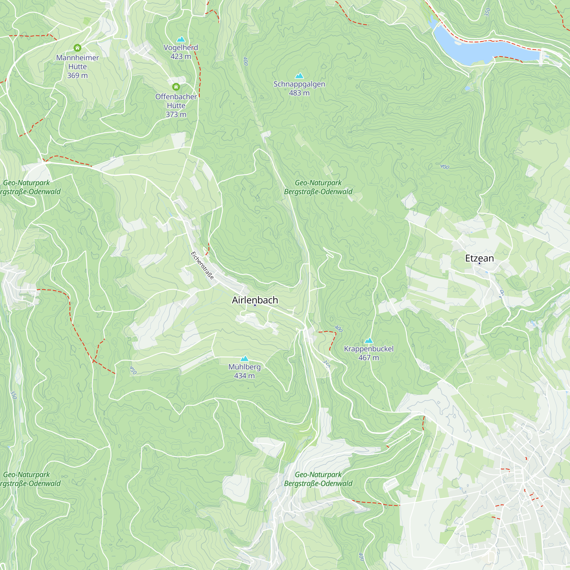 Schutzhütte map