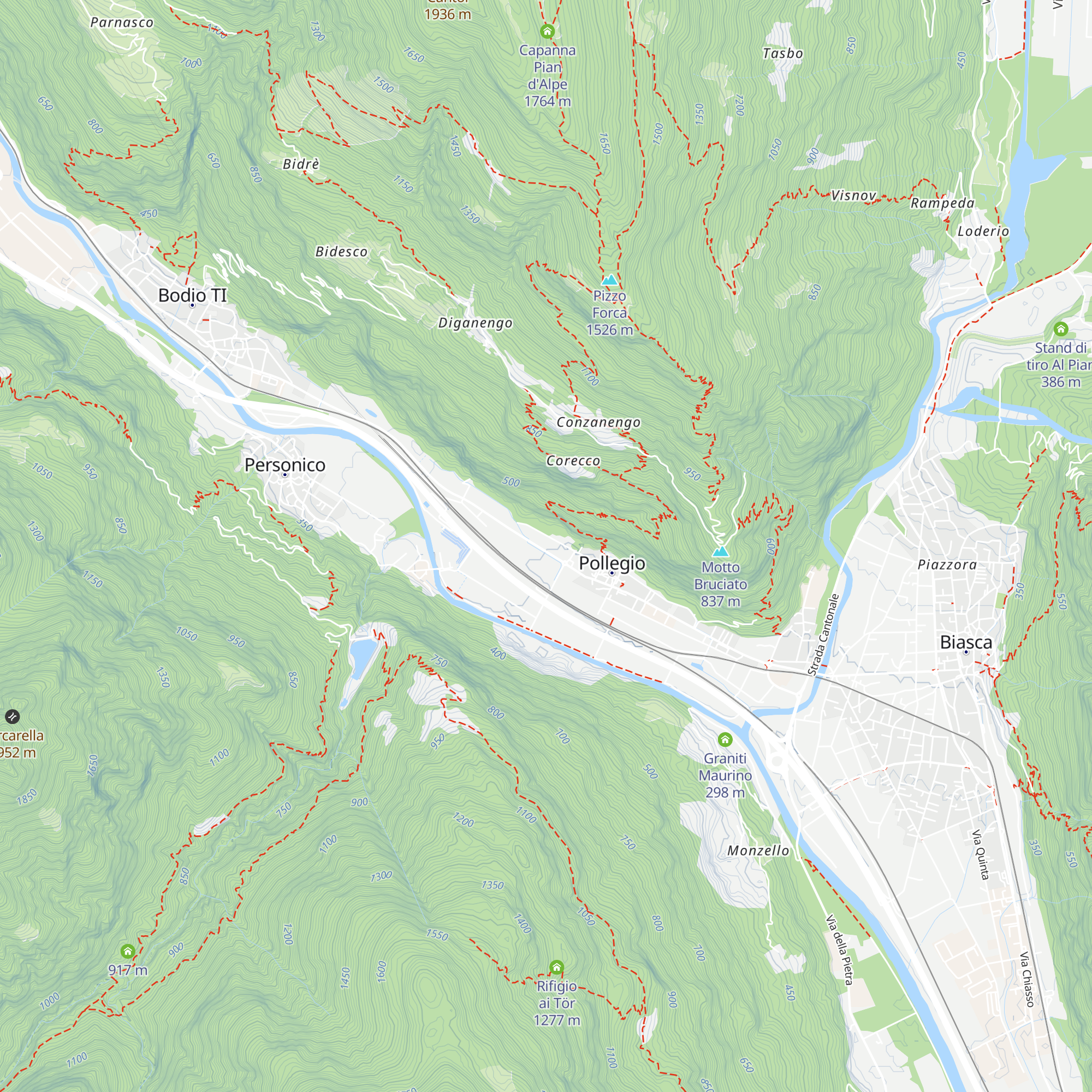 Alla Botte map