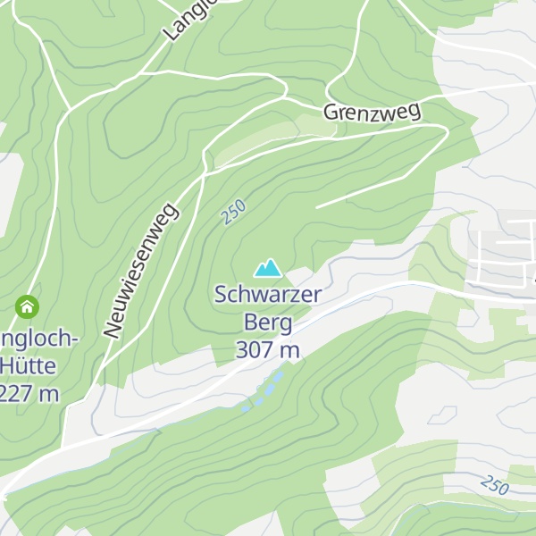 Map of Schwarzer Berg