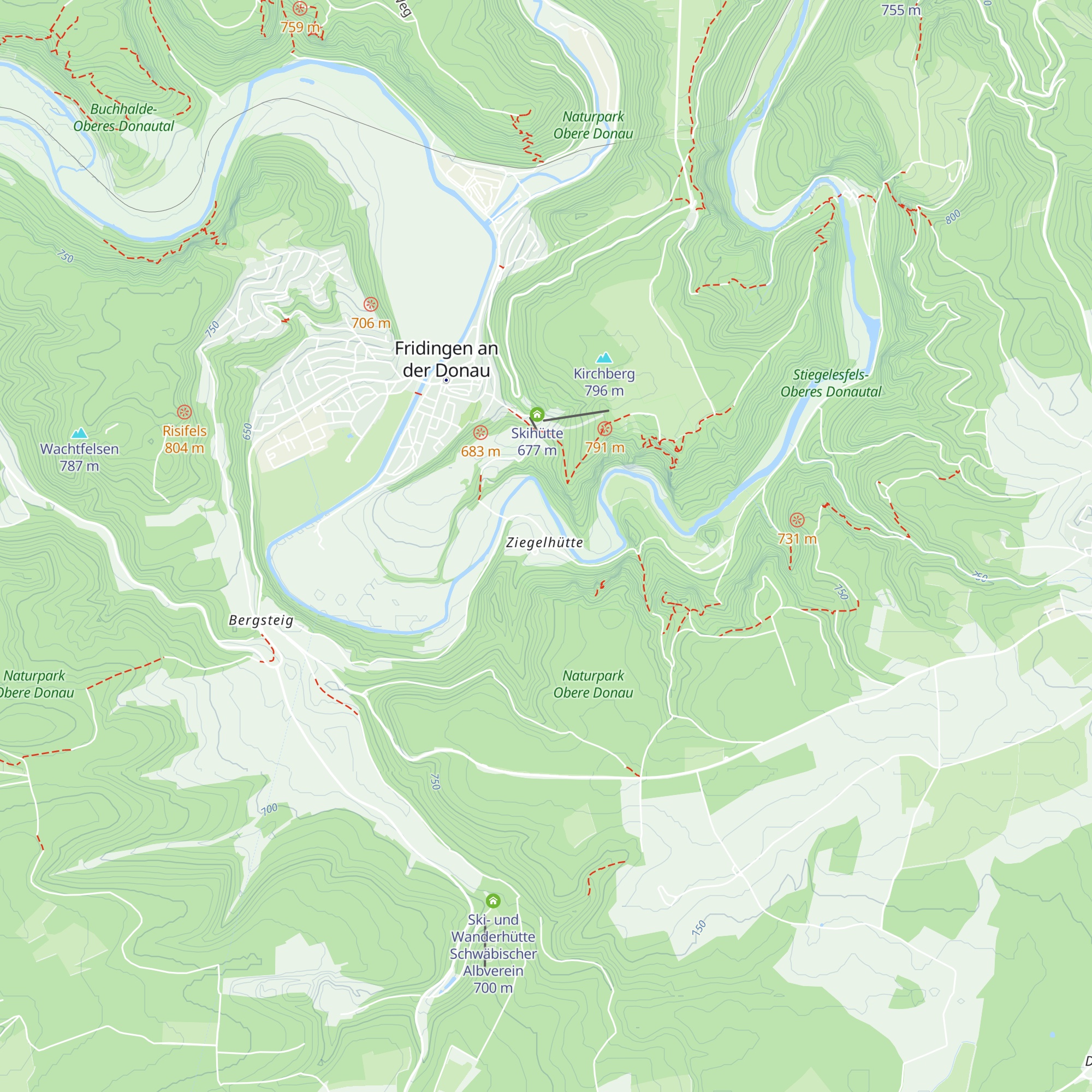 Vesperstube Ziegelhütte map