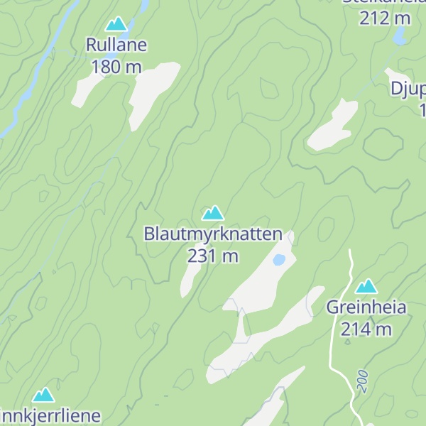Map of Blautmyrknatten