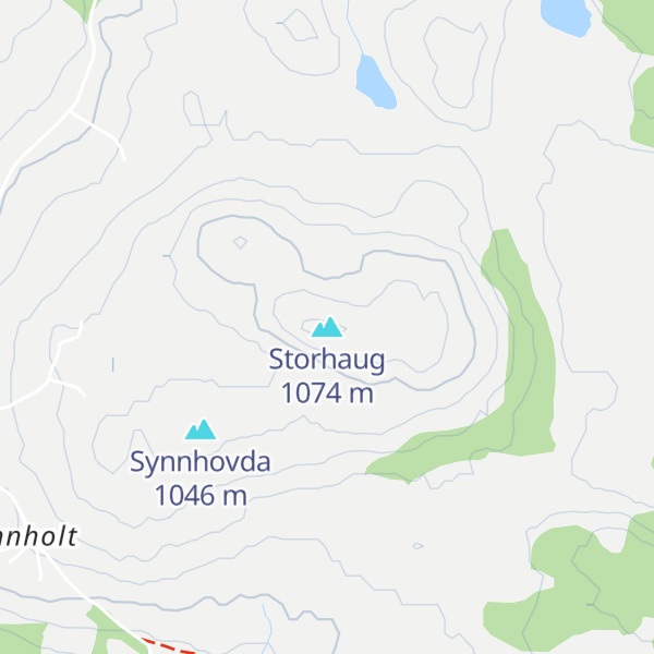 Map of Storhaug