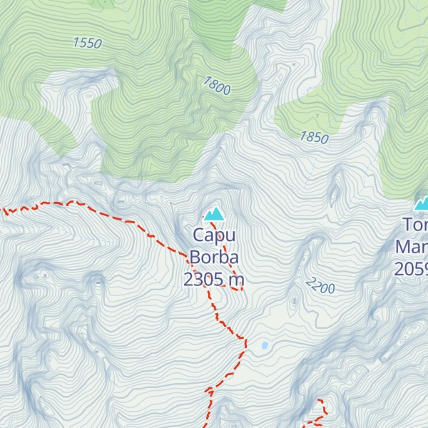 Map of Capu Borba