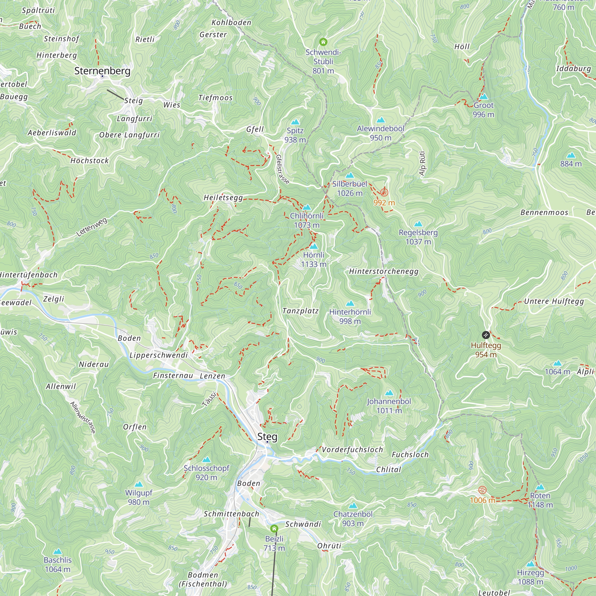 HörnliHaus map