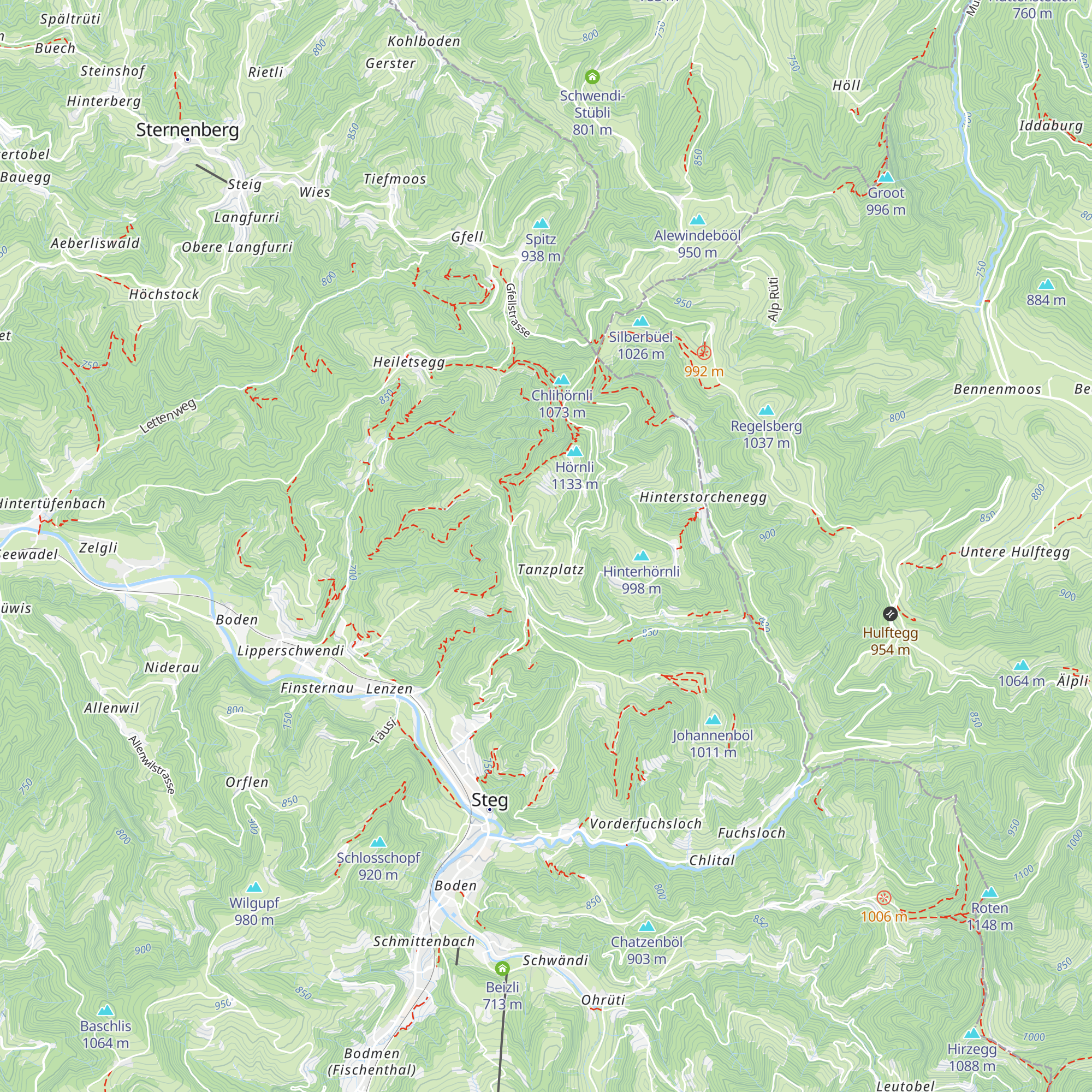 HörnliHaus map