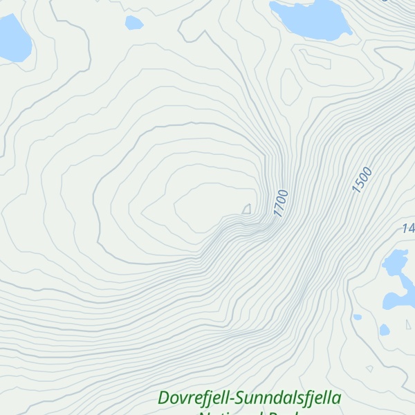 Map of Vesltverråtinden