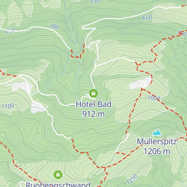 Map of Hotel Bad