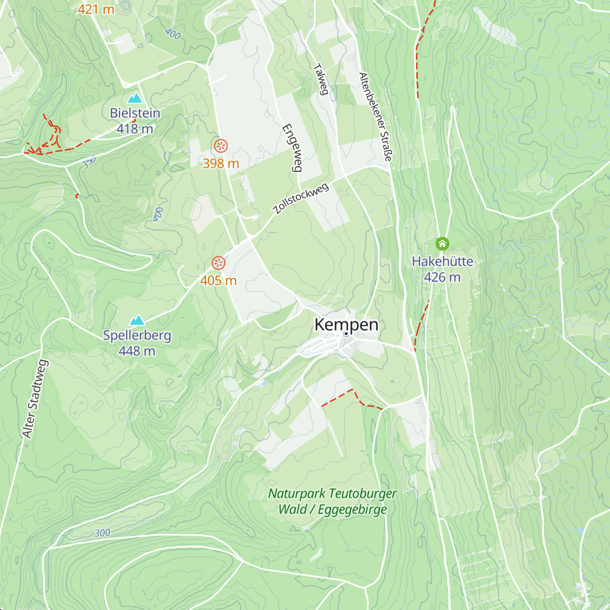 Köhlerberghütte map
