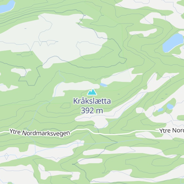 Map of Kråkslætta