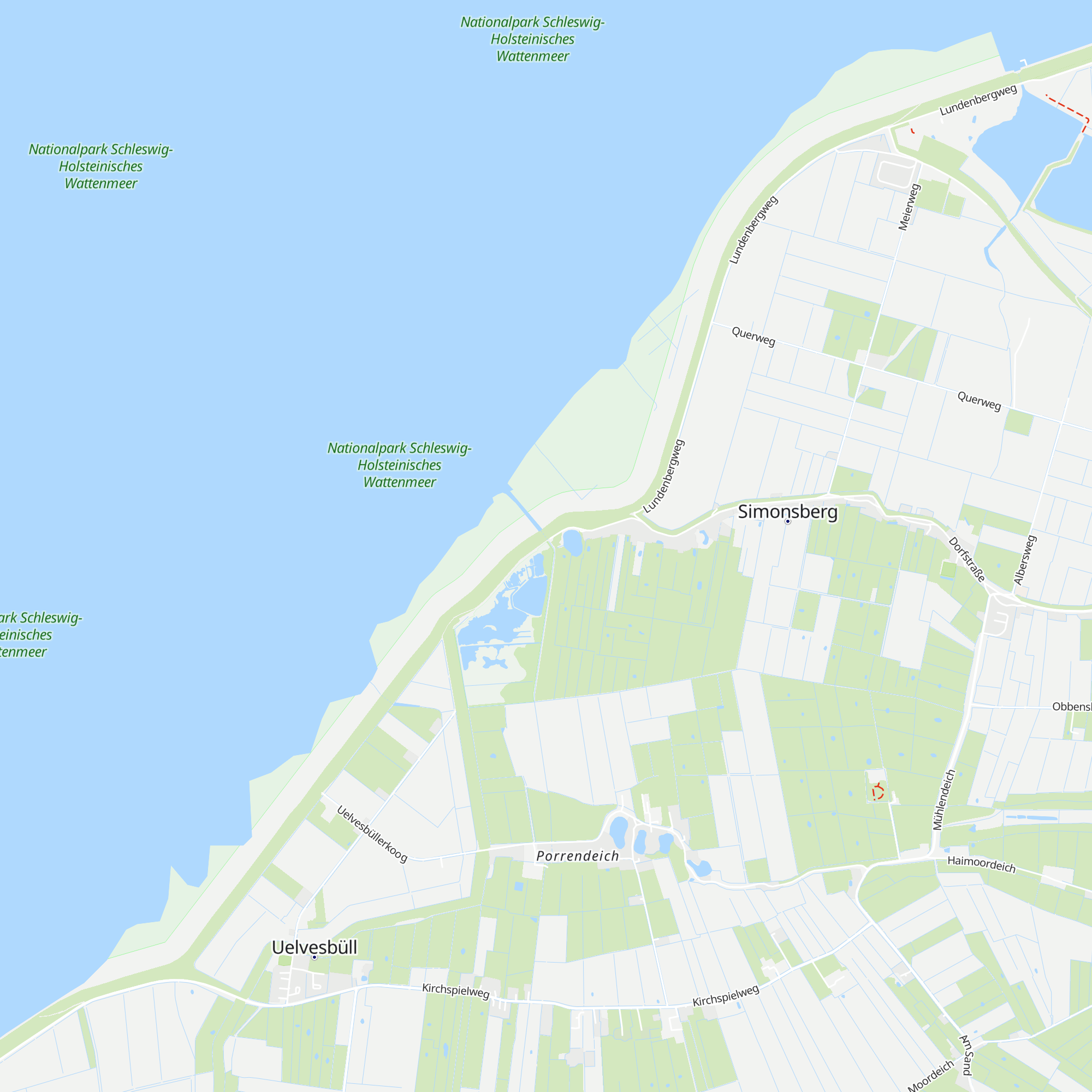 Naturpark-Staion und NABU Infohütte map