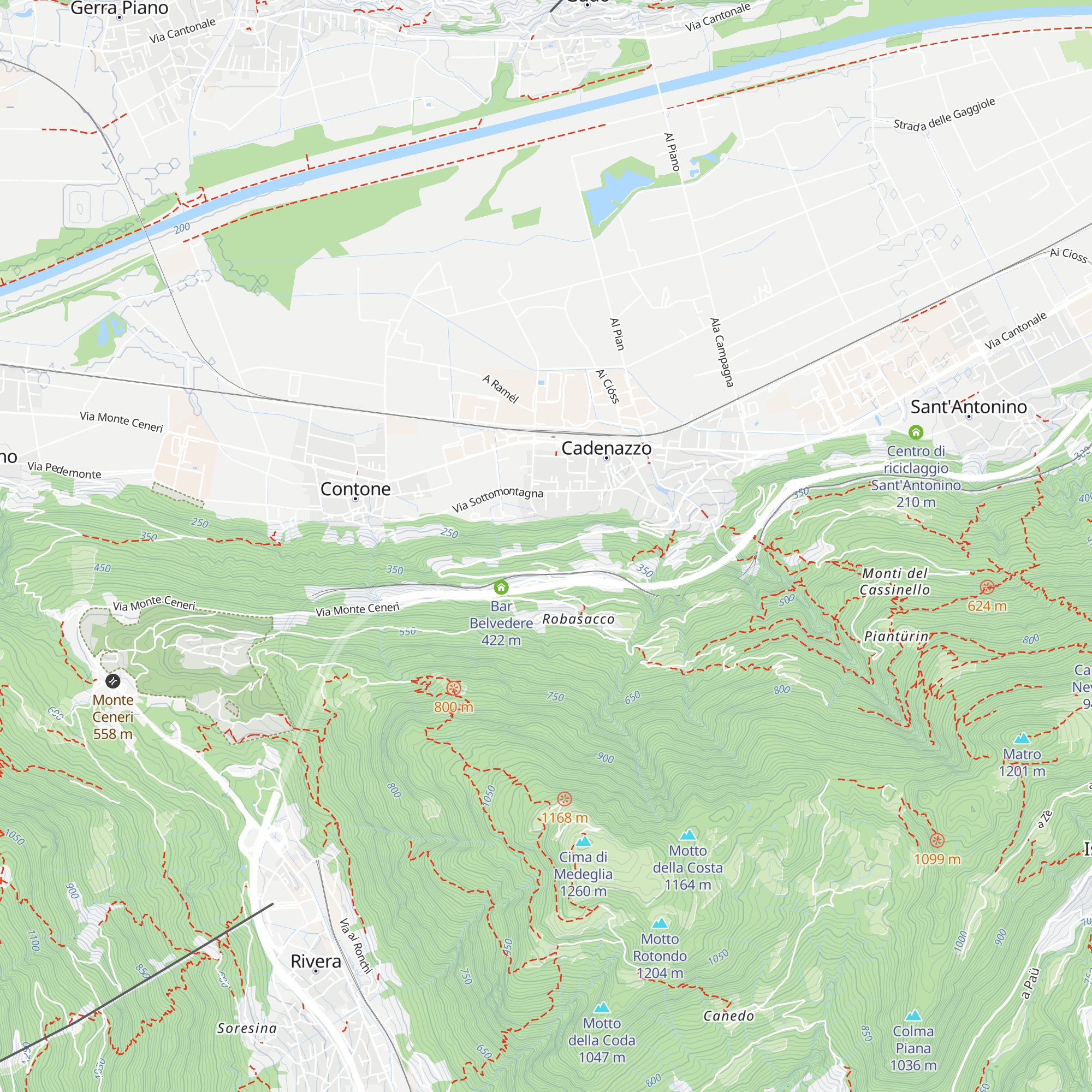 Osteria Ronco map