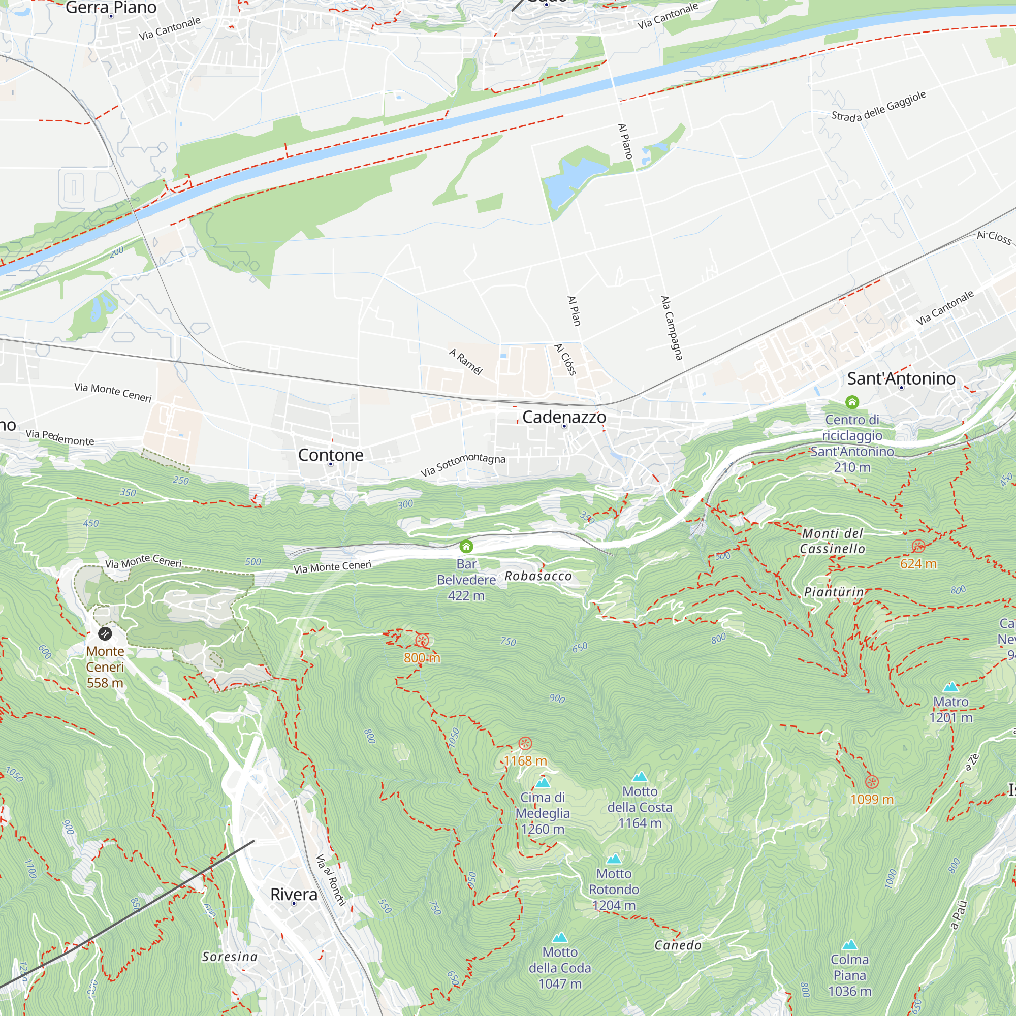 Osteria Ronco map