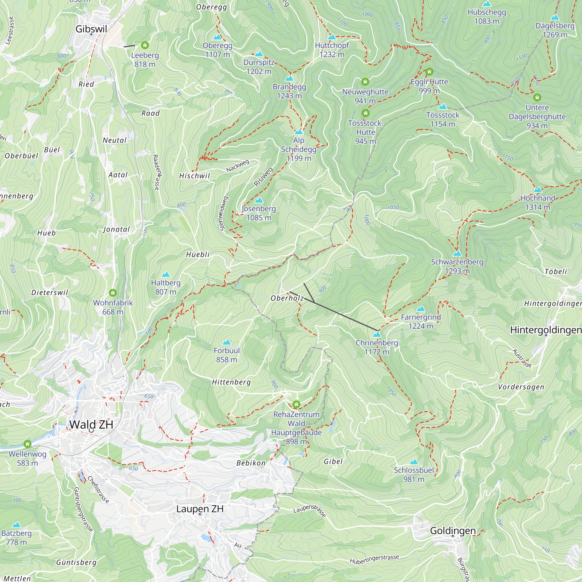 zum Alp-Traum map