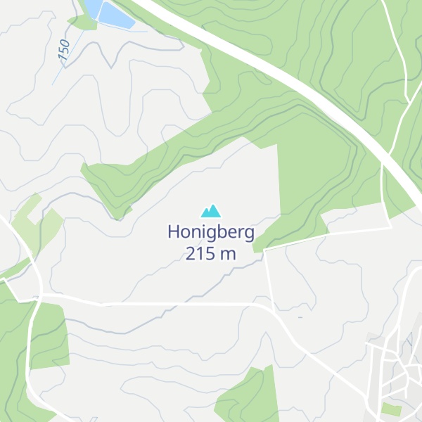 Map of Honigberg