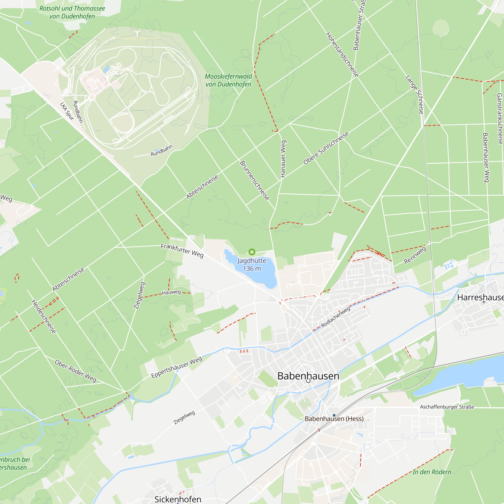 Jagdhütte map