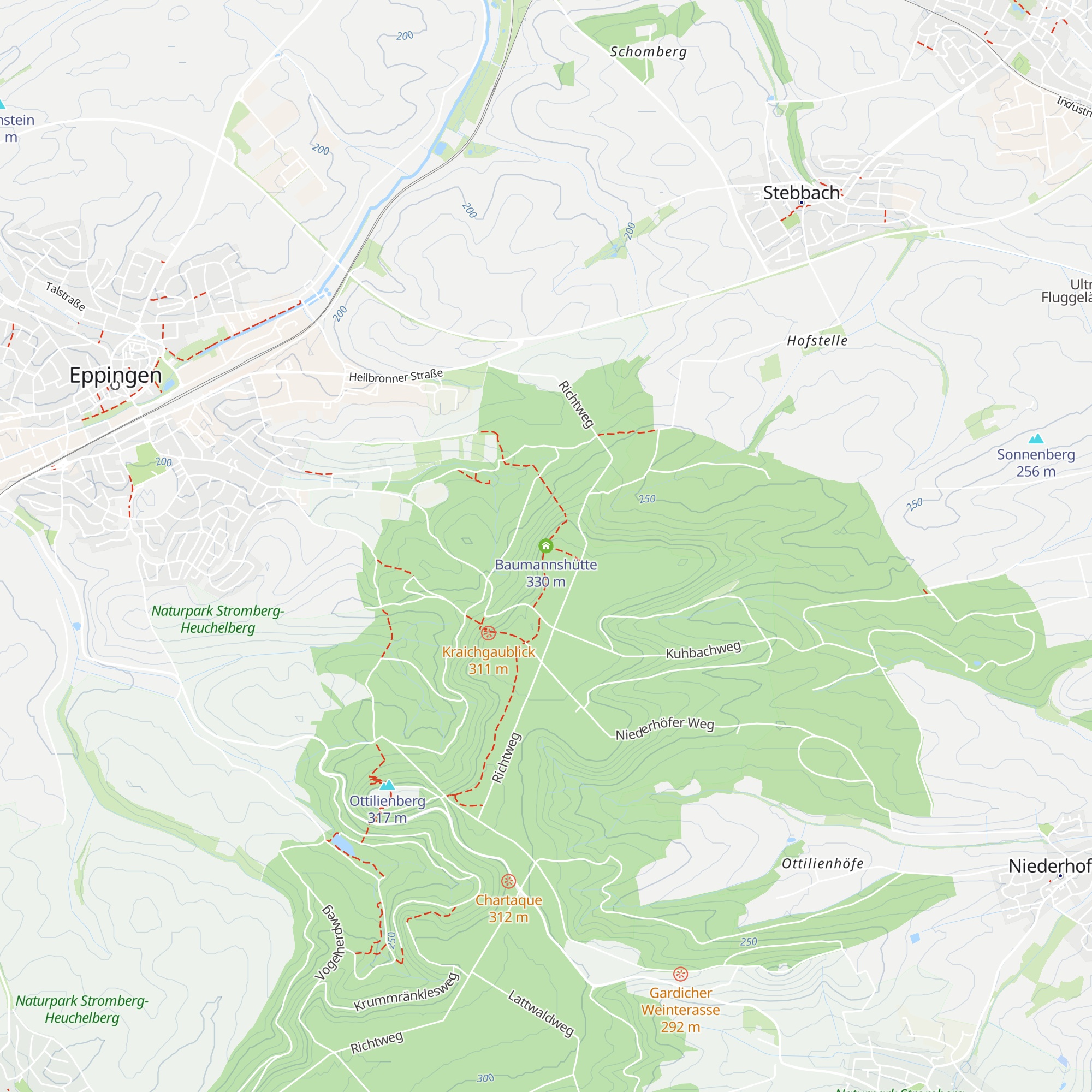 Baumannshütte map