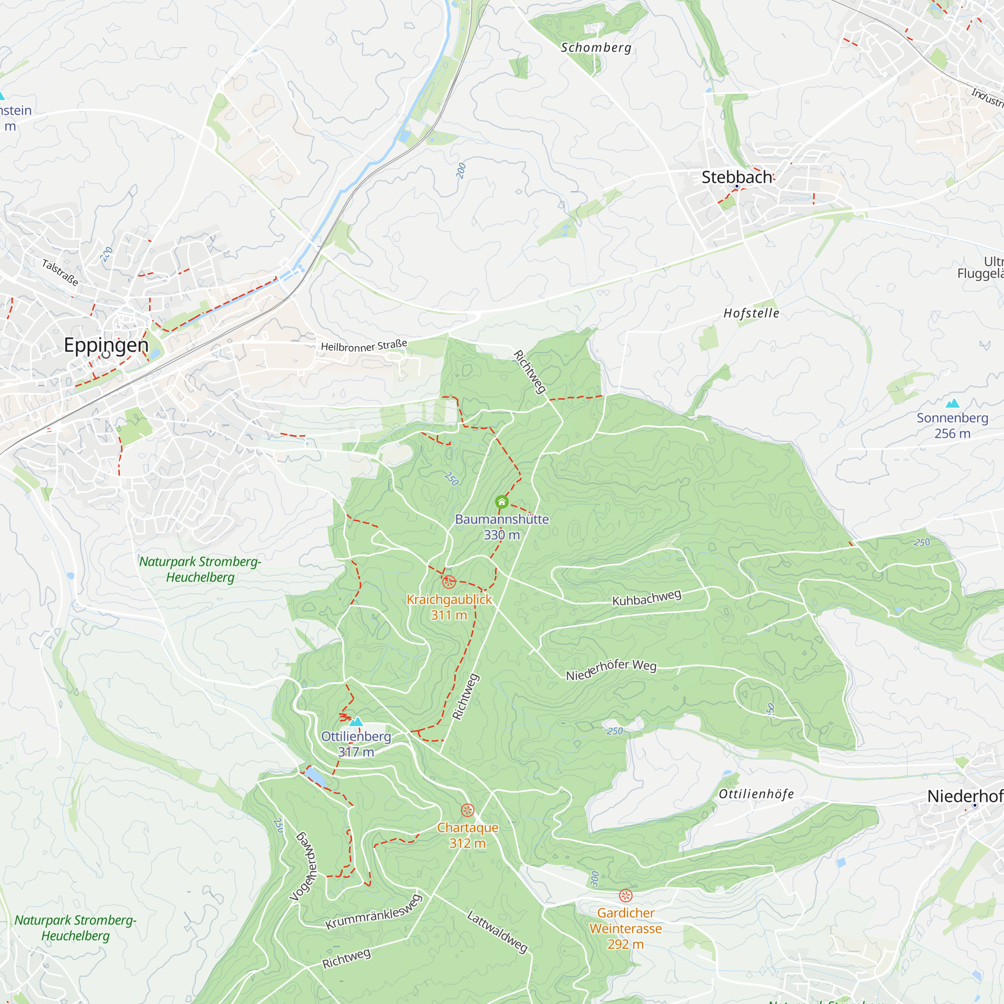 Baumannshütte map