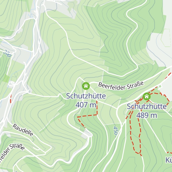 Map of Schutzhütte