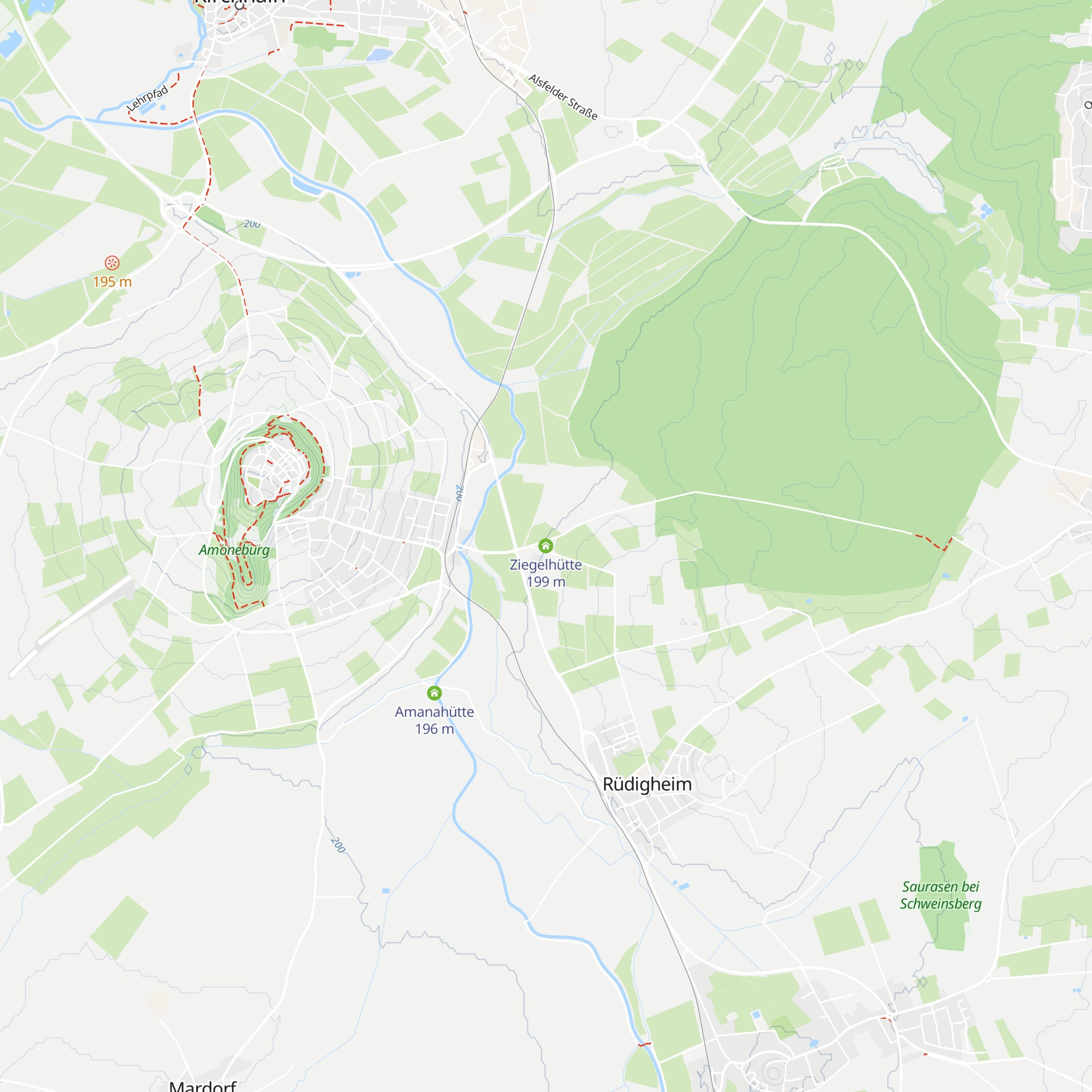 Ziegelhütte map