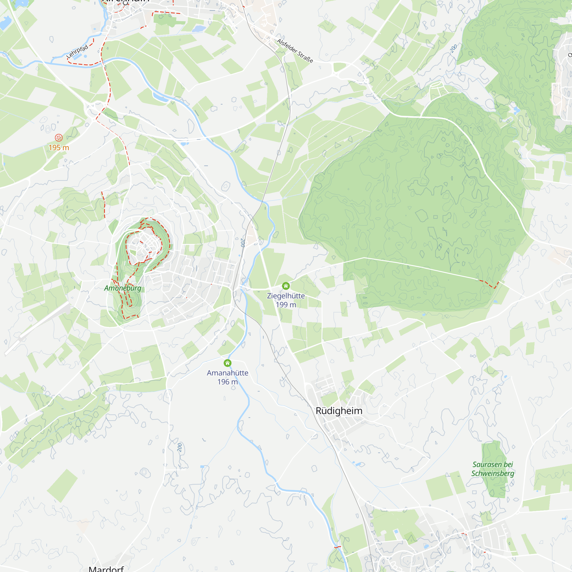 Ziegelhütte map