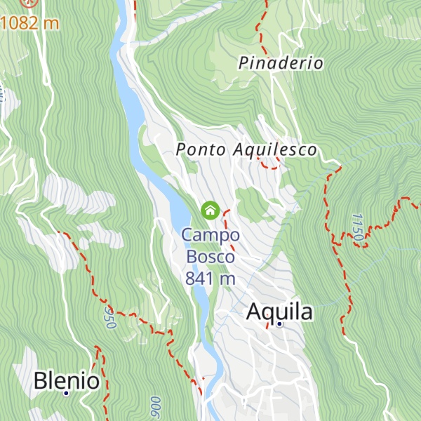 Map of Campo Bosco