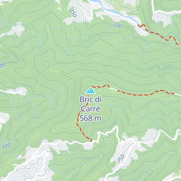 Map of Bric di Carrè