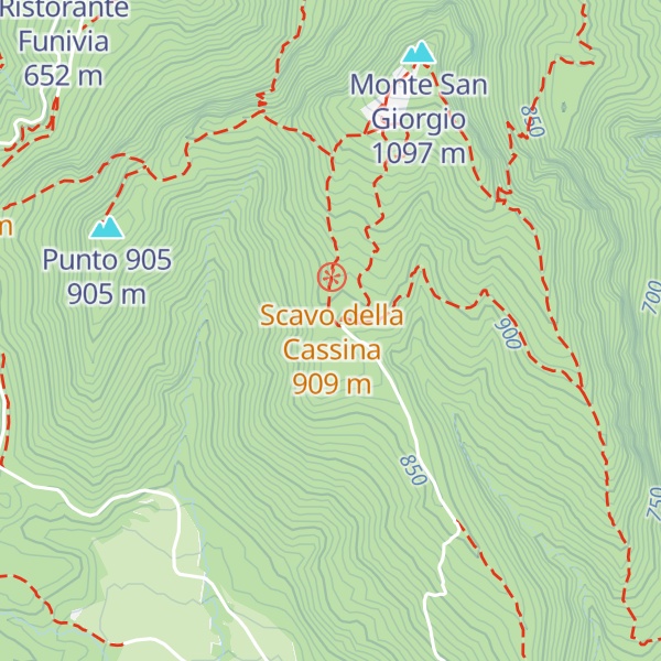 Map of Rifugio Adenofora