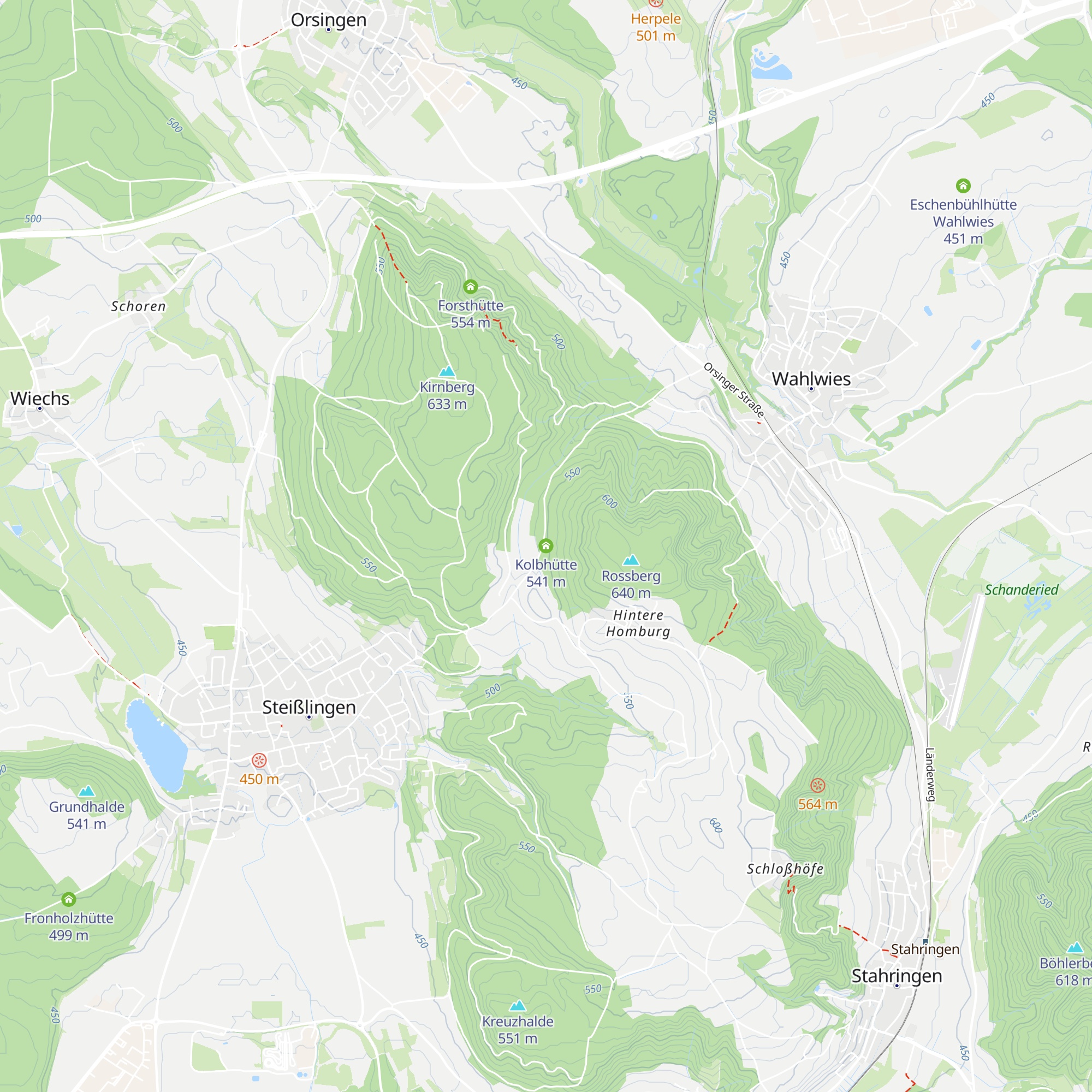 Kolbhütte map