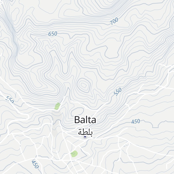 Map of Jebel Bou Saïd