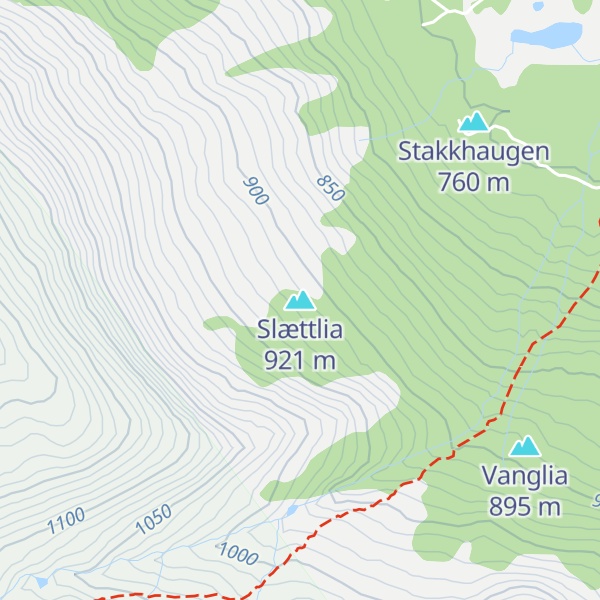 Map of Slættlia