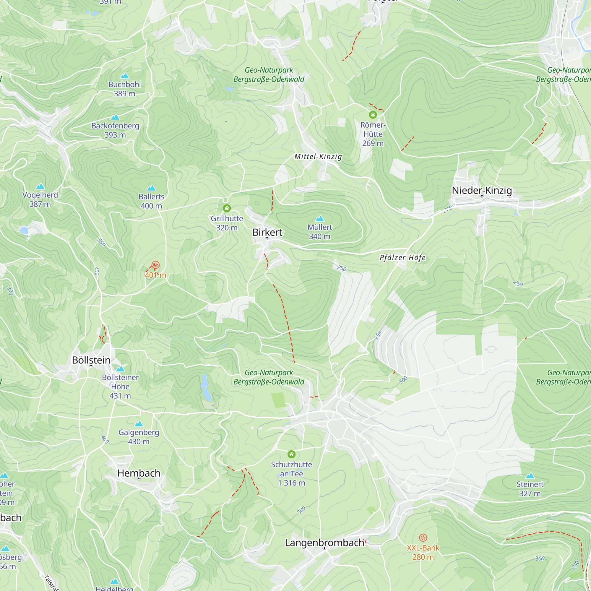 Jagdhütte map