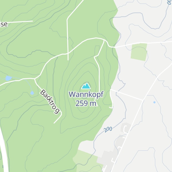 Map of Wannkopf