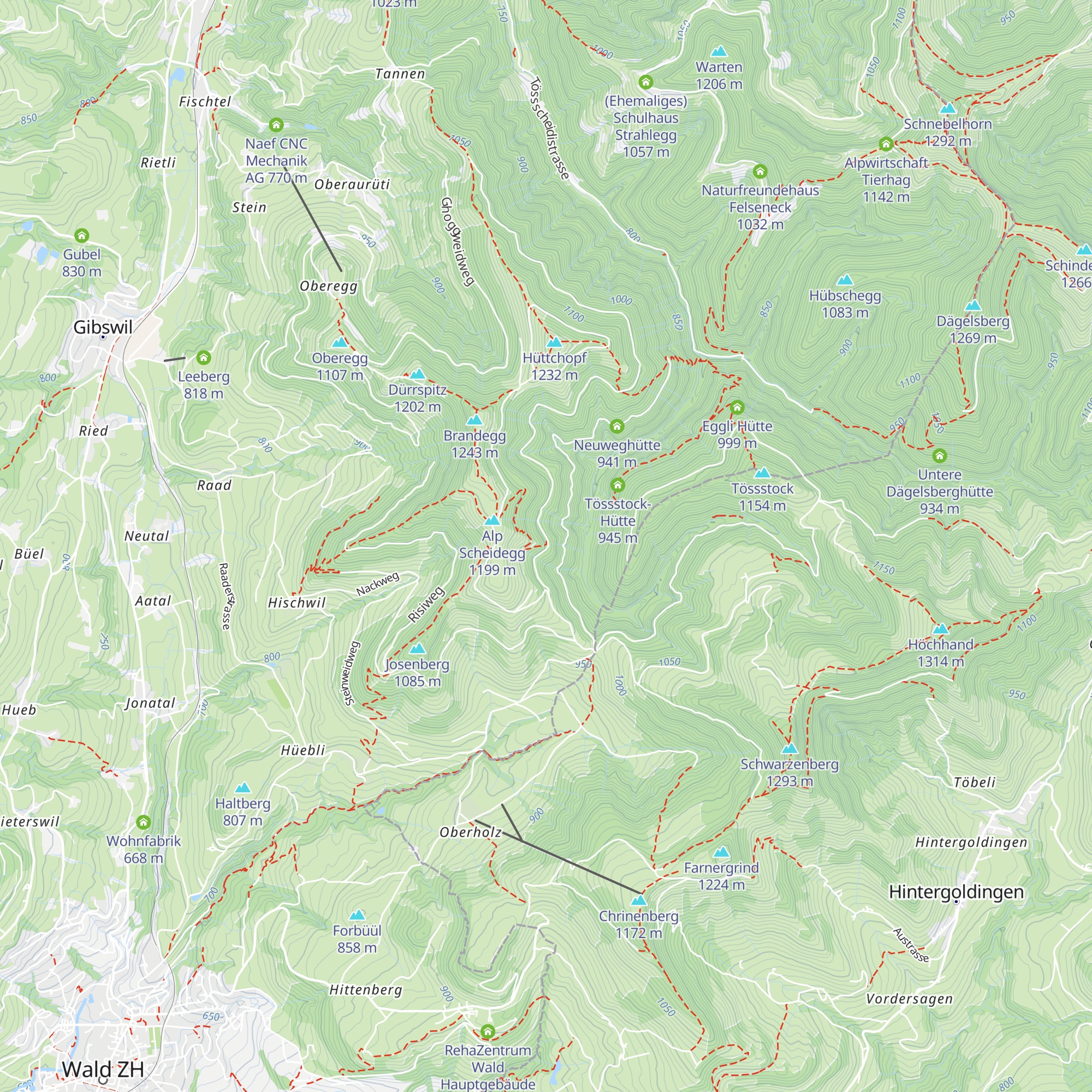 Pfadiheim map