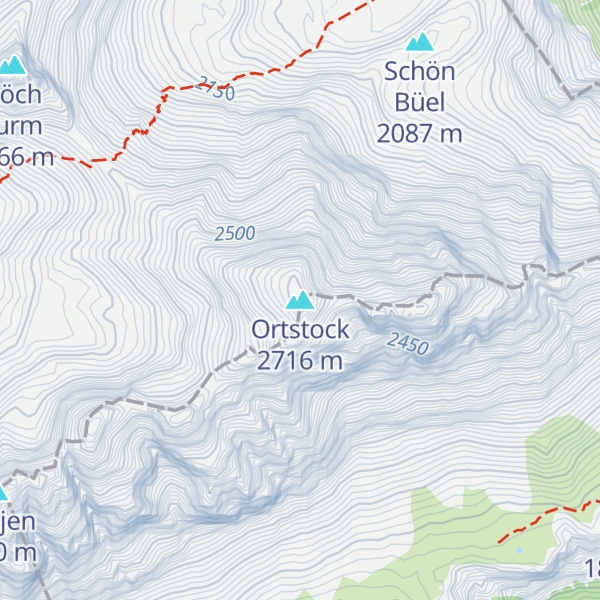 Map of Ortstock