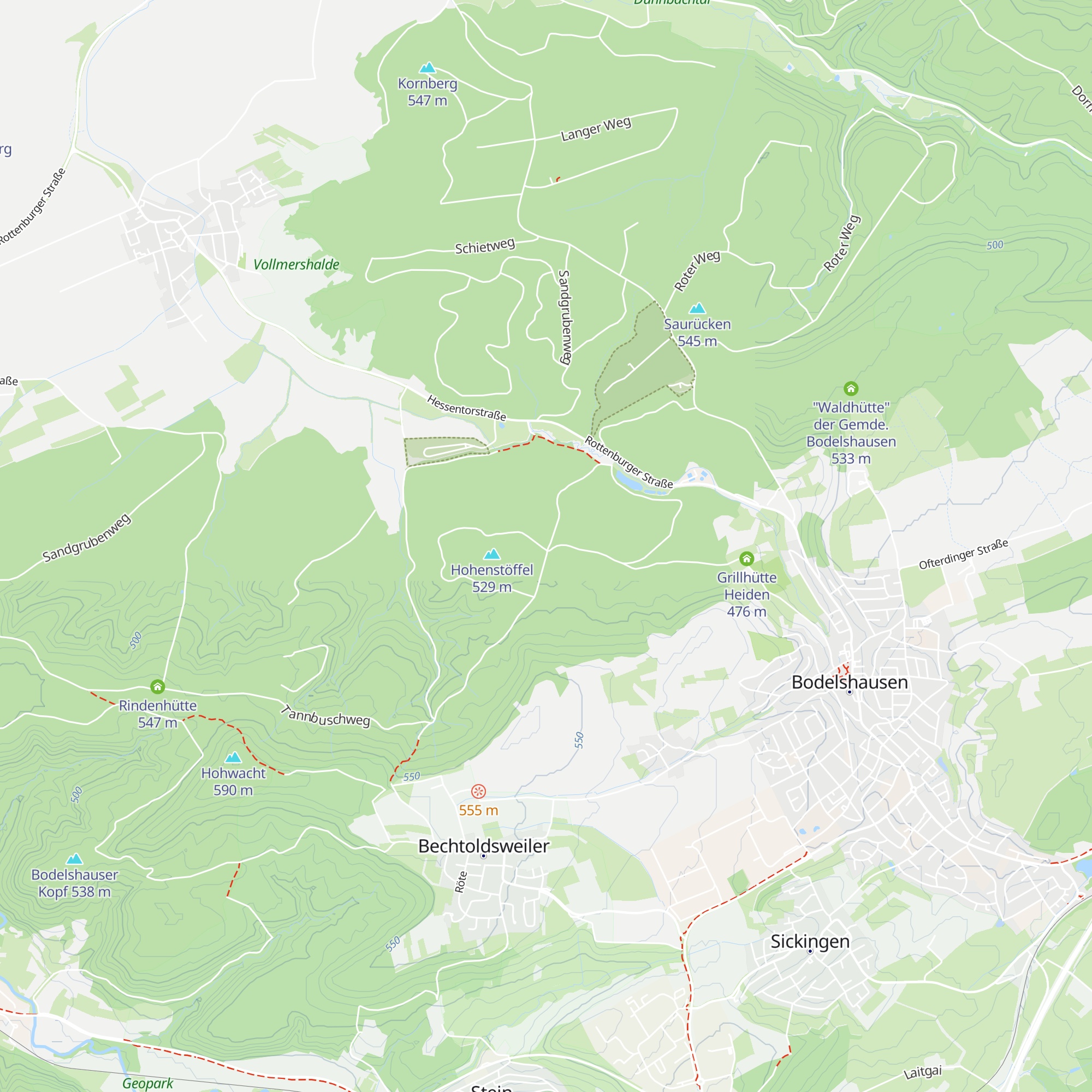 Stöffelhütte map