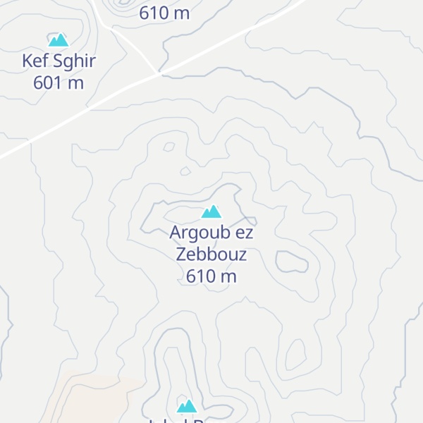 Map of Argoub ez Zebbouz
