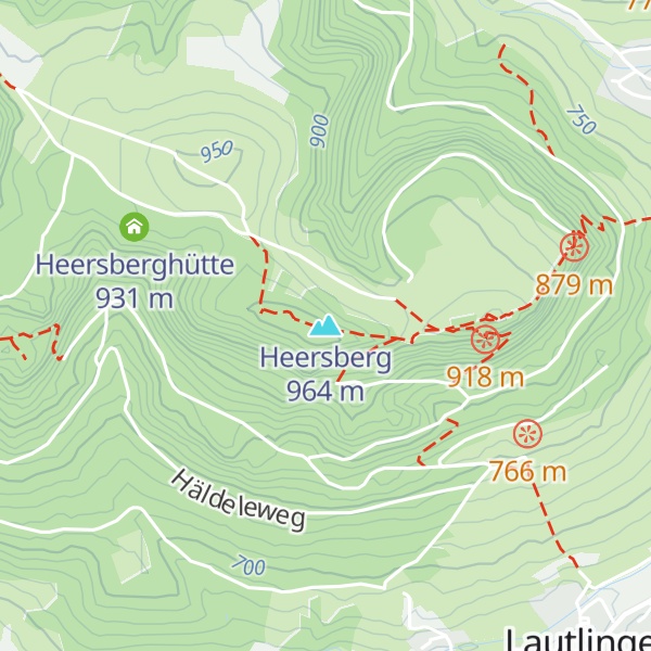 Map of Heersberg