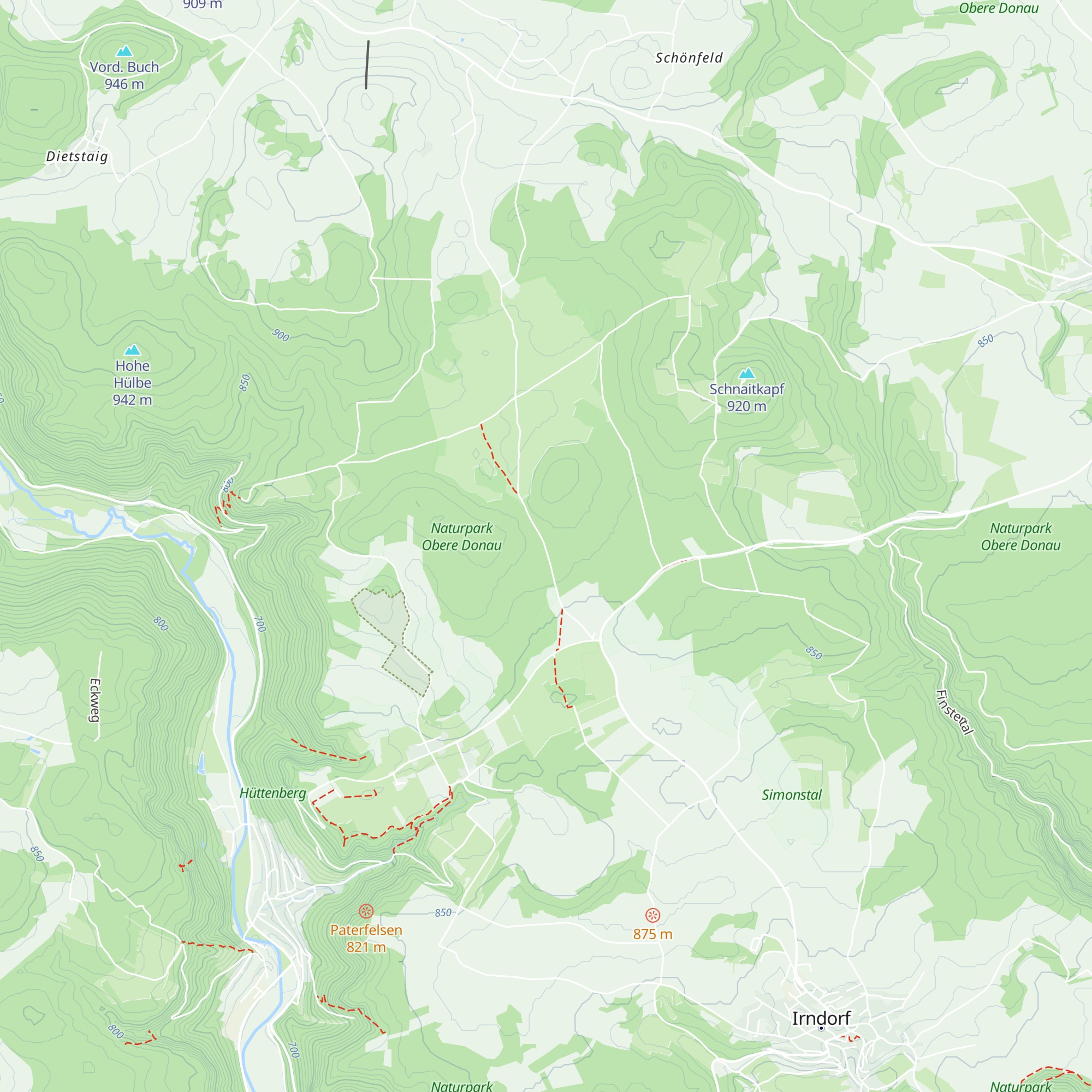 Wetterschutzhütte map