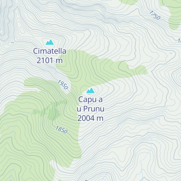 Map of Capu a u Prunu