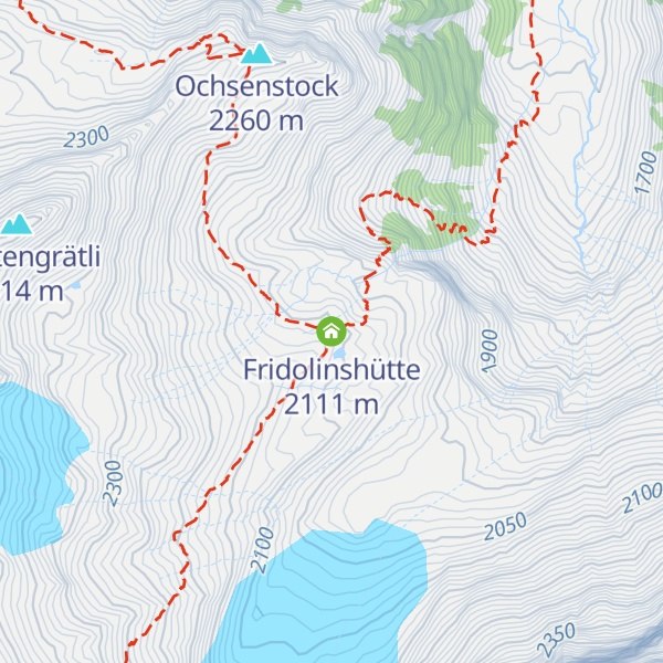 Map of Fridolinshütte